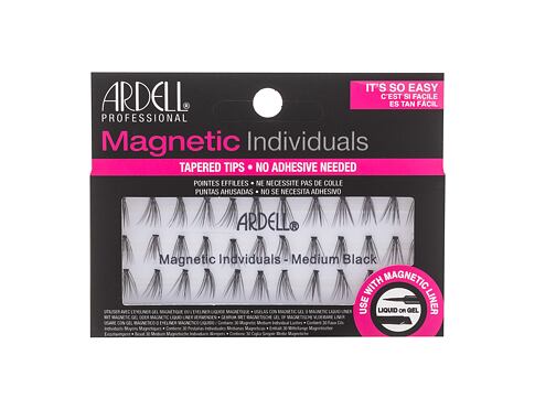 Umělé řasy Ardell Magnetic Individuals 36 ks Medium Black poškozená krabička