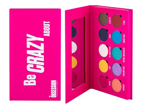Oční stín Makeup Obsession Be Crazy About 13 g poškozená krabička