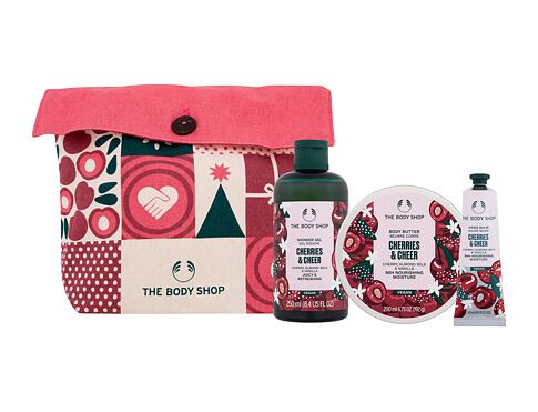Sprchový gel The Body Shop Cherries & Cheer 250 ml Kazeta