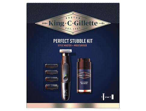 Holicí strojek Gillette King C. Style Master Kit 1 ks Kazeta