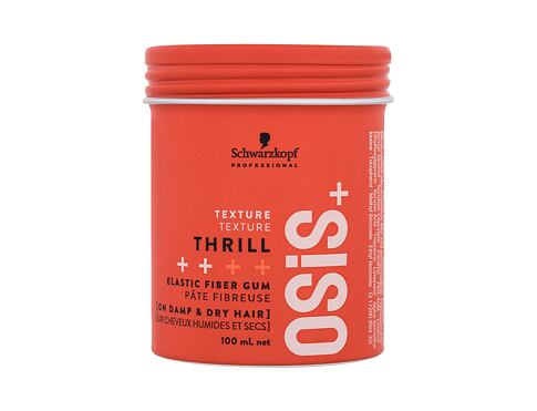 Gel na vlasy Schwarzkopf Professional Osis+ Thrill Elastic Fiber Gum 100 ml poškozený obal