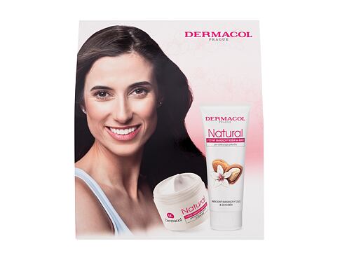 Denní pleťový krém Dermacol Natural Almond 50 ml Kazeta
