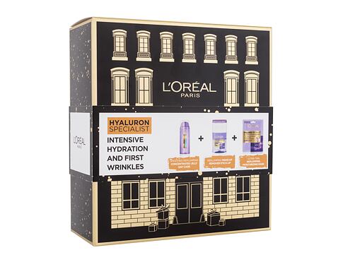 Pleťový gel L'Oréal Paris Hyaluron Specialist Intensive Hydration And First Wrinkles 50 ml poškozená krabička Kazeta