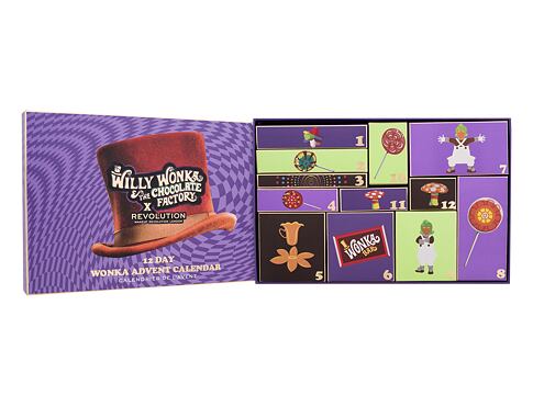 Dekorativní kazeta Makeup Revolution London Willy Wonka & The Chocolate Factory Advent Calendar 1 ks Kazeta
