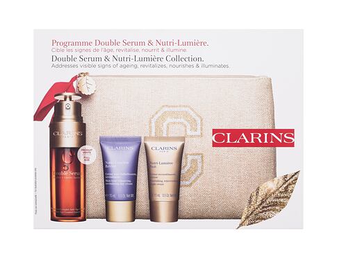Pleťové sérum Clarins Double Serum & Nutri-Lumiére Collection 50 ml Kazeta