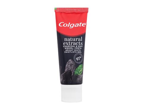 Zubní pasta Colgate Natural Extracts Charcoal & Mint 75 ml poškozená krabička