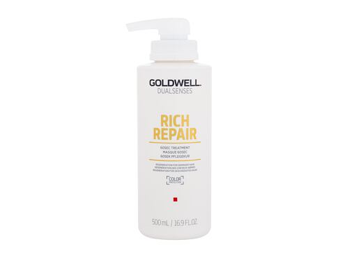 Maska na vlasy Goldwell Dualsenses Rich Repair 60sec Treatment 500 ml poškozený flakon