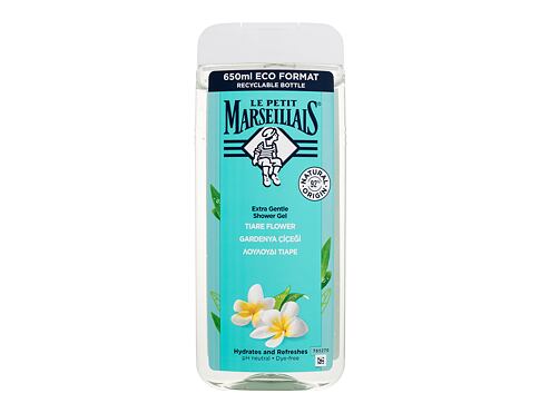 Sprchový gel Le Petit Marseillais Extra Gentle Shower Gel Tiaré Flower 650 ml