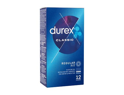 Kondomy Durex Classic 12 ks poškozená krabička