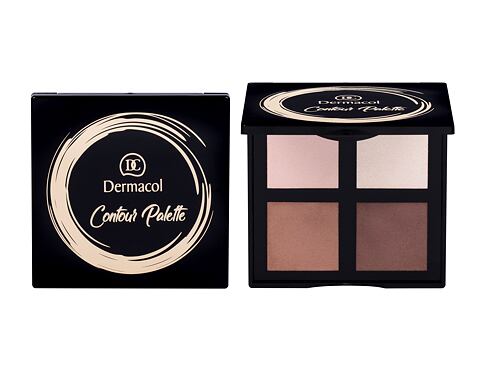 Pudr Dermacol Contour Palette 12 g 1 poškozená krabička