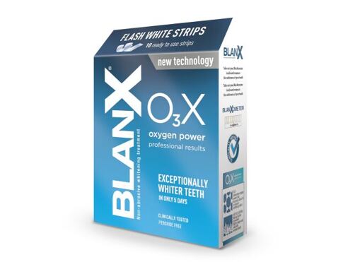 Bělení zubů BlanX O3X Oxygen Power Flash White Strips 10 ks