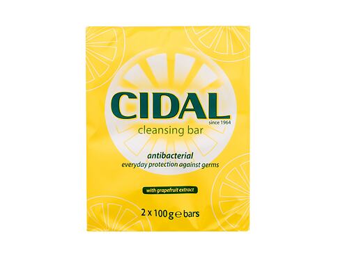 Tuhé mýdlo Cidal Cleansing Soap Antibacterial 2x100 g