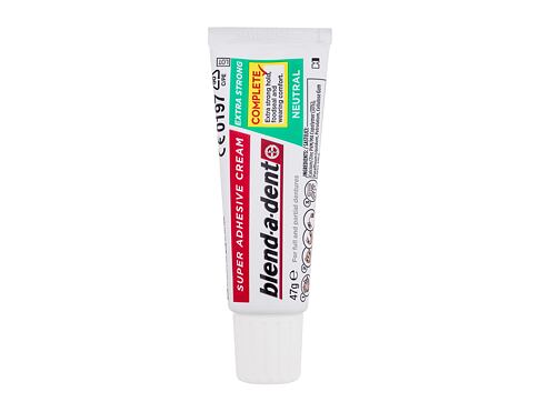 Fixační krém Blend-a-dent Extra Strong Neutral Super Adhesive Cream 47 g poškozená krabička