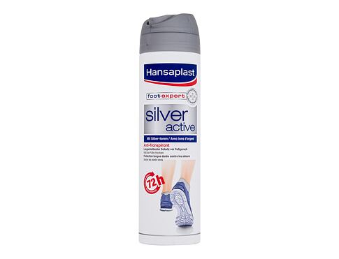 Sprej na nohy Hansaplast Silver Active Anti-Transpirant 150 ml poškozený flakon