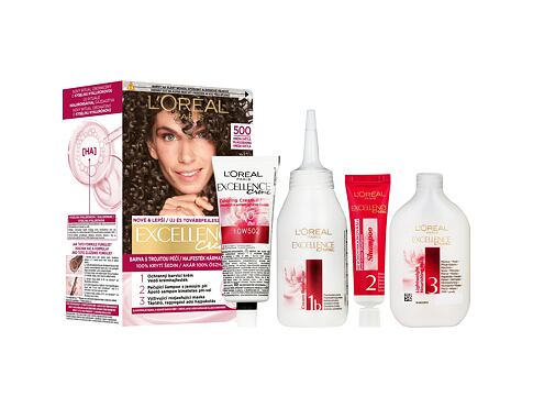 Barva na vlasy L'Oréal Paris Excellence Creme Triple Protection 48 ml 500 Natural Brown