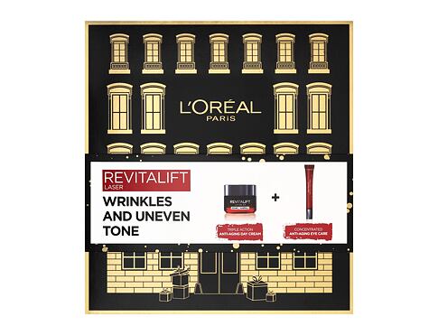 Denní pleťový krém L'Oréal Paris Revitalift Laser X3 Day Cream 50 ml Kazeta