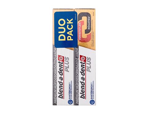 Fixační krém Blend-a-dent Plus Unbeatable Hold Premium Adhesive Cream 2x40 g poškozená krabička