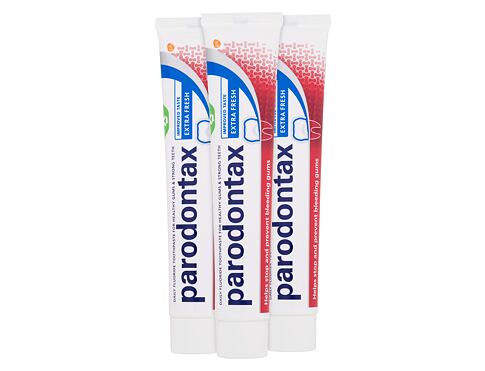 Zubní pasta Parodontax Extra Fresh Trio 3x75 ml poškozená krabička