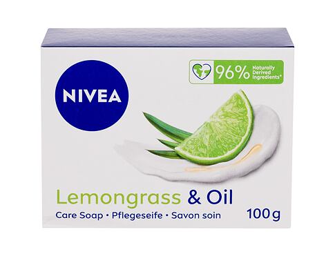 Tuhé mýdlo Nivea Lemongrass & Oil 100 g poškozená krabička