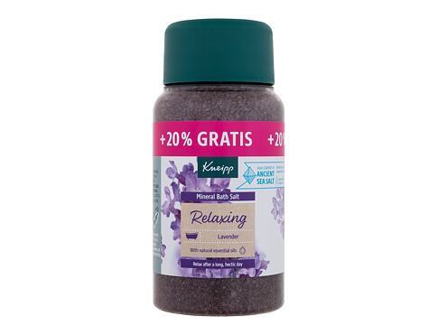 Koupelová sůl Kneipp Relaxing Mineral Bath Salt 600 g