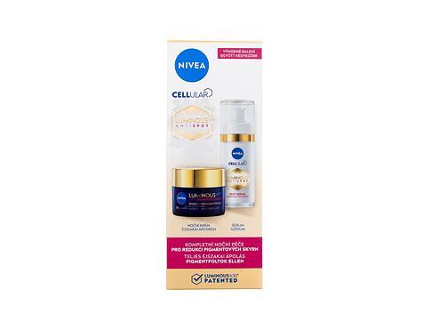 Pleťové sérum Nivea Luminous 630 Antispot 30 ml poškozená krabička Kazeta