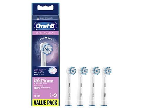 Náhradní hlavice Oral-B Sensitive Clean Brush Heads 4 ks