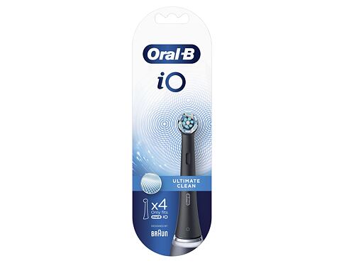 Náhradní hlavice Oral-B iO Ultimate Clean Black 4 ks