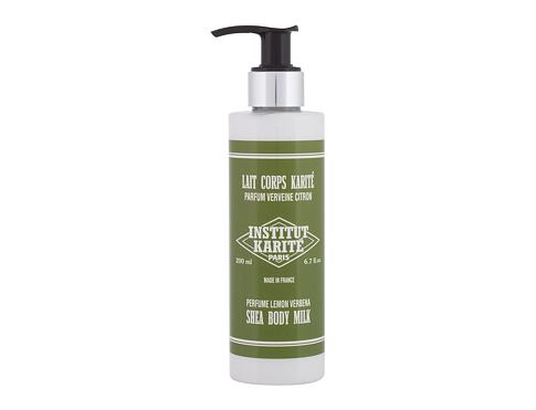 Tělové mléko Institut Karité Shea Body Milk Lemon Verbena 200 ml poškozený flakon