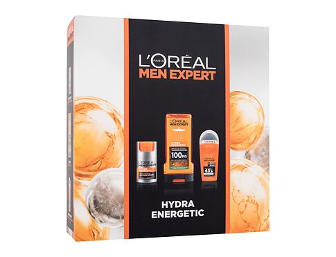 Denní pleťový krém L'Oréal Paris Men Expert Hydra Energetic 50 ml poškozená krabička Kazeta