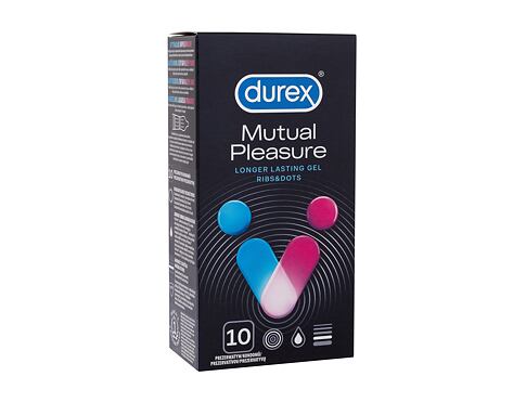 Kondomy Durex Mutual Pleasure 10 ks poškozená krabička