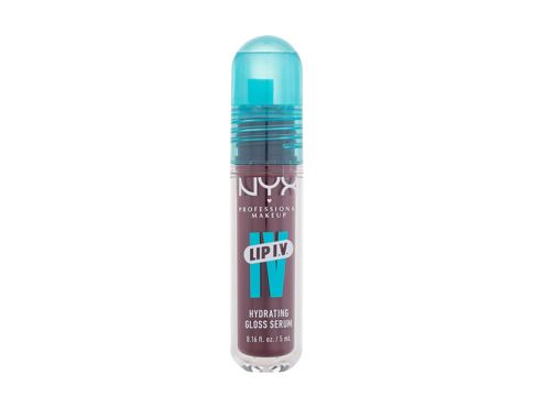 Lesk na rty NYX Professional Makeup Lip I.V. Hydrating Gloss Stain 5 ml 14 Mauve N’ Moist!