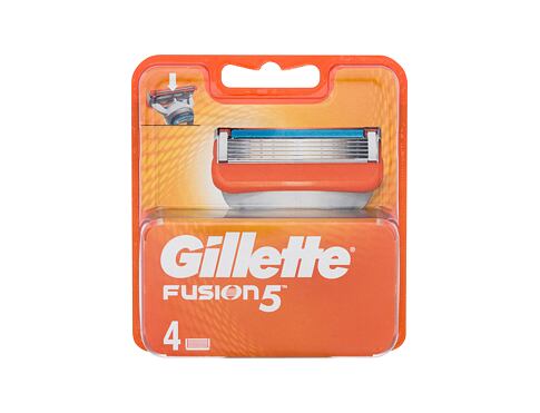 Náhradní břit Gillette Fusion5 4 ks poškozená krabička