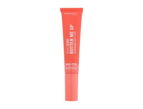 Balzám na rty Rimmel London Oh My Gloss! Butter Me Up 15 ml 005 Coral Breeze