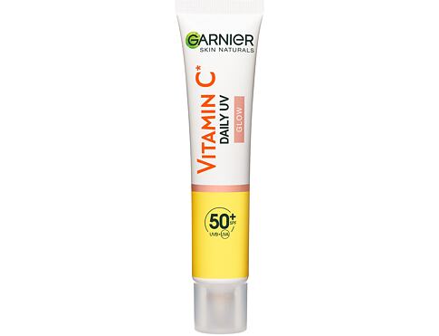 Denní pleťový krém Garnier Skin Naturals Vitamin C Daily UV Glow SPF50+ 40 ml