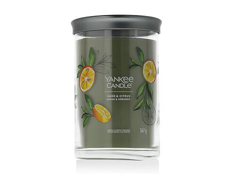 Vonná svíčka Yankee Candle Signature Sage & Citrus Tumbler 567 g