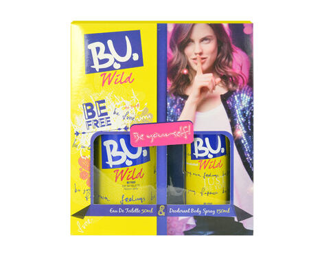 Toaletní voda B.U. Wild 50 ml poškozená krabička Kazeta