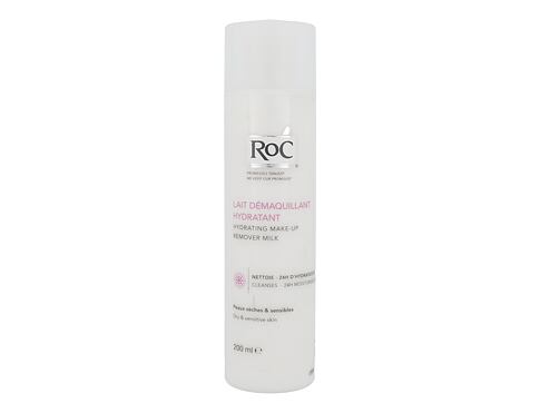Odličovač tváře RoC Hydrating Make-Up Remover Milk 200 ml Tester