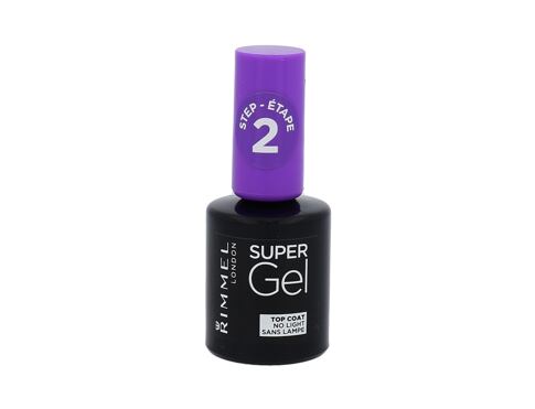 Lak na nehty Rimmel London Super Gel Top Coat 12 ml