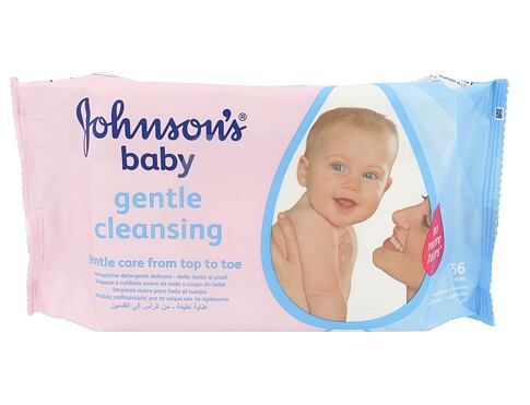 Čisticí ubrousky Johnson´s Baby Gentle Cleansing 56 ks
