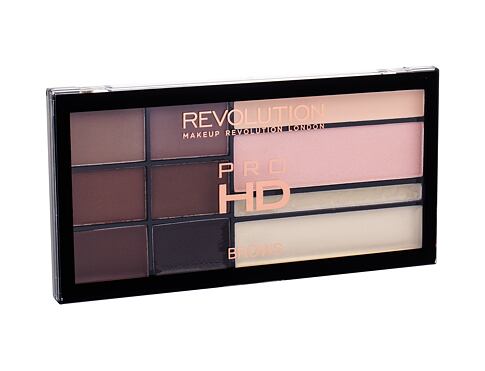 Set a paletka na obočí Makeup Revolution London Pro HD Brows Palette 20,5 g
