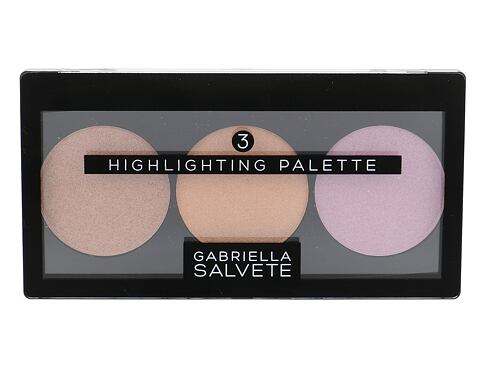 Rozjasňovač Gabriella Salvete Highlighting Palette 15 g poškozený obal