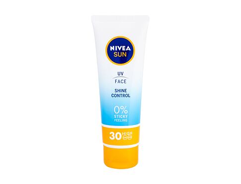 Opalovací přípravek na obličej Nivea Sun UV Face Shine Control SPF50 50 ml