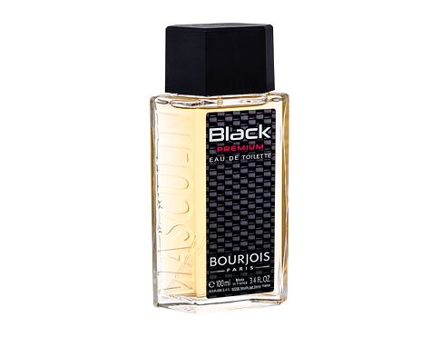 Toaletní voda BOURJOIS Paris Masculin Black Premium 100 ml poškozená krabička