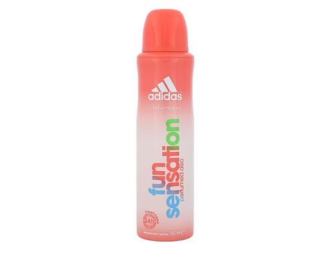 Deodorant Adidas Fun Sensation For Women 24h 150 ml poškozený flakon
