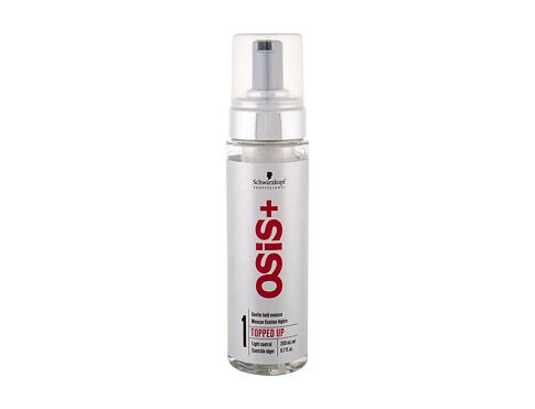 Objem vlasů Schwarzkopf Professional Osis+ Topped Up Gentle Hold Mousse 200 ml