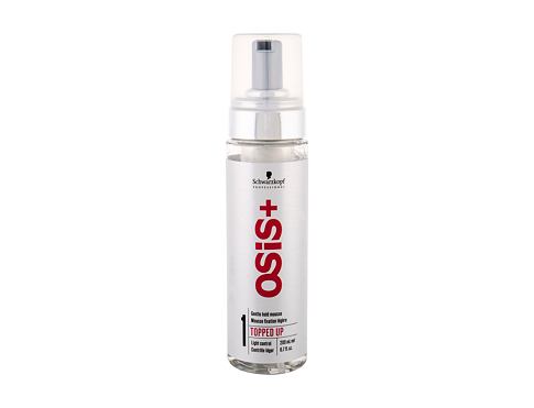 Objem vlasů Schwarzkopf Professional Osis+ Topped Up Gentle Hold Mousse 200 ml