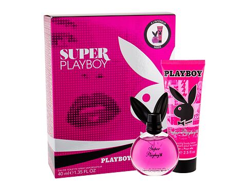 Toaletní voda Playboy Super Playboy For Her 40 ml poškozená krabička Kazeta