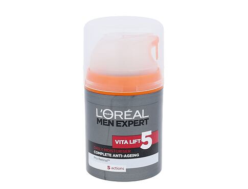 Denní pleťový krém L'Oréal Paris Men Expert Vita Lift 5 50 ml poškozená krabička