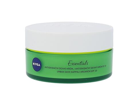 Denní pleťový krém Nivea Essentials Urban Skin Defence SPF20 50 ml poškozená krabička