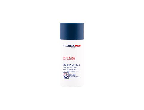 Opalovací přípravek na obličej Clarins Men UV Plus Multi-Protection  SPF 50 50 ml Tester